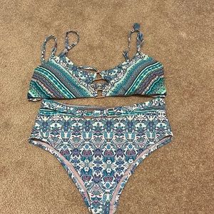 Nanette Lepore 2 piece swim suit
